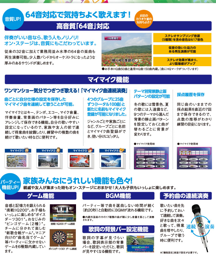 パーソナルカラオケ オン・ステージ、ワイヤードタイプ ON STAGE PK-84(S) 1本タイプのハロー