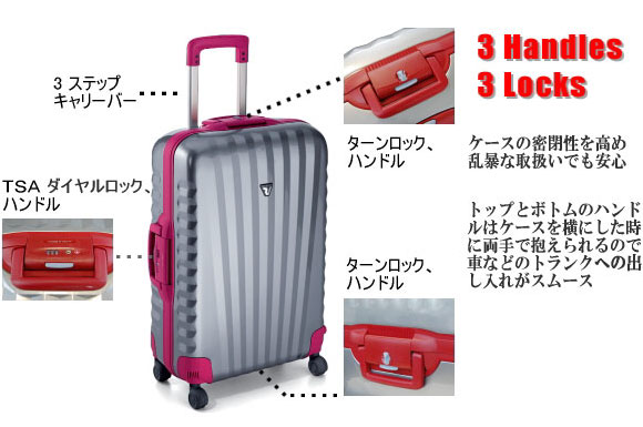 ロンカート ウノ(RONCATO UNO)・スーツケースのハロー